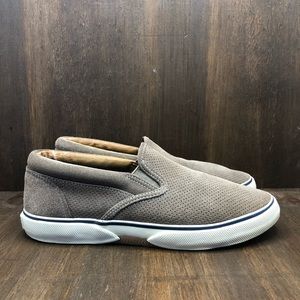 Sperry Top Sider Suede Slip On